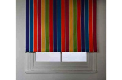 ColourMatch Kids' Stripe Blackout Roller Blind - 120 x 160cm